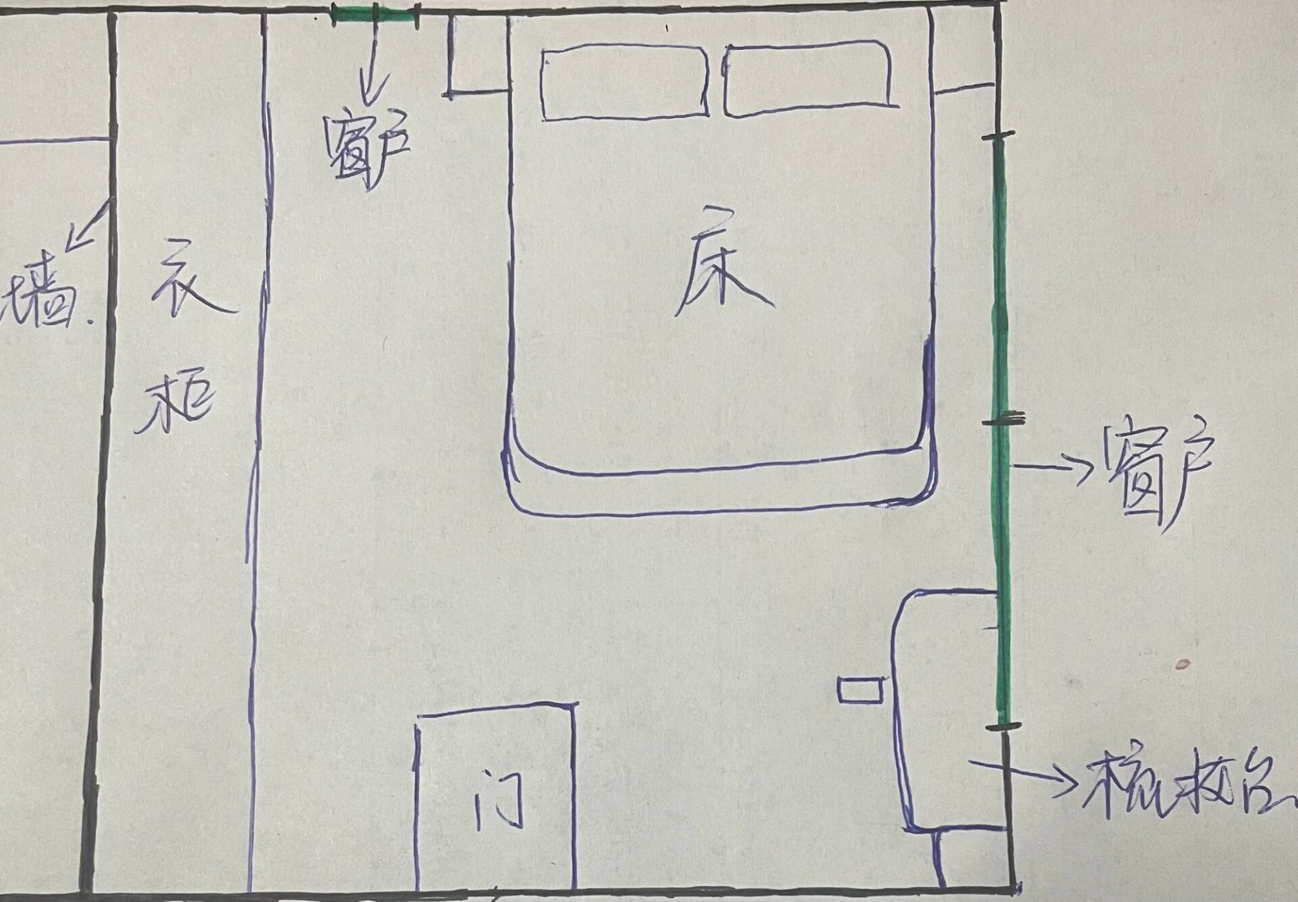 听说床不能对着门74家里老辈人也说过.