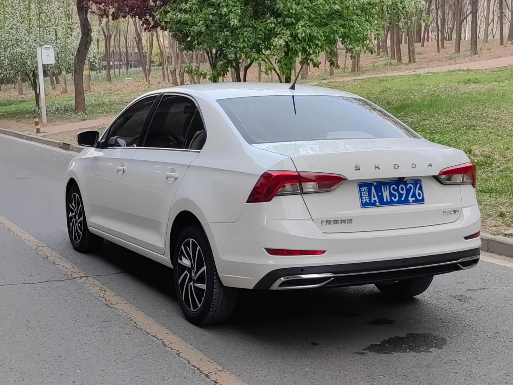 2021 年斯柯达昕锐,1.5l 自动舒适,极品车况,全车原漆,包括前后杠.