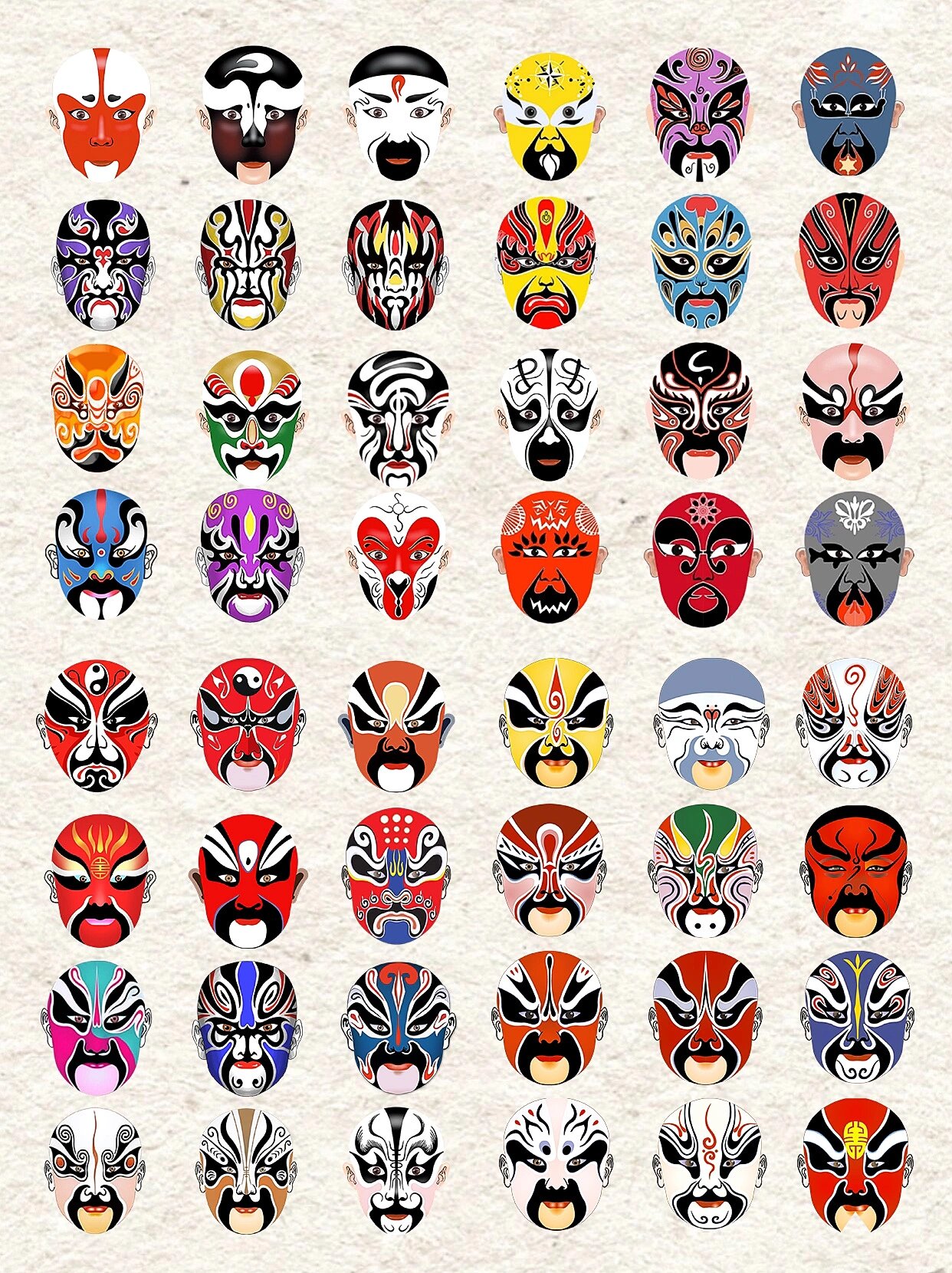 中国风👍戏曲脸谱