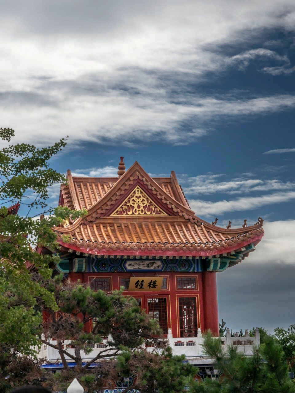 锦州61小布达拉宫广场 位于锦州凌海九华山,免费参观,适合拍照臭美