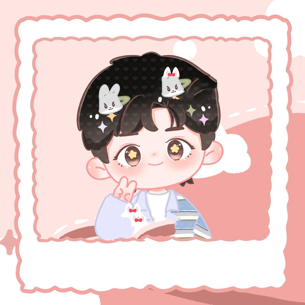 郭文韬 蒲熠星 q版头像|接稿约稿 向右97 欢迎约稿