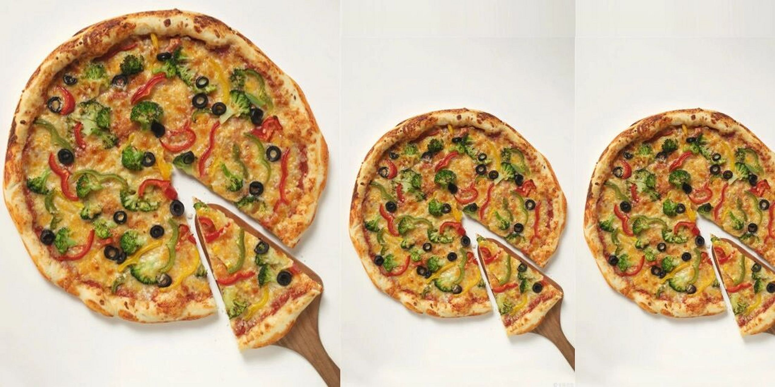 假设9英寸披萨与6英寸披萨厚度一样,那么我们只需要比较披萨的面积