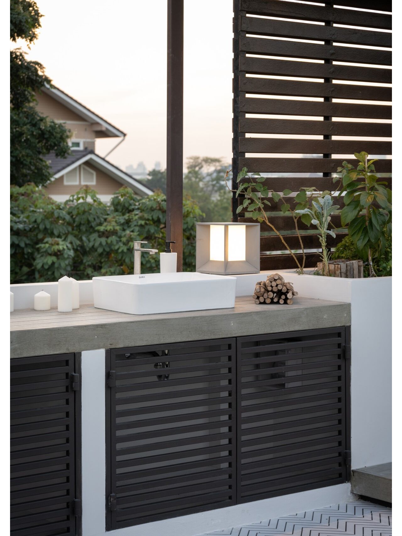 8款适合花园的户外洗手池,简约但不简单