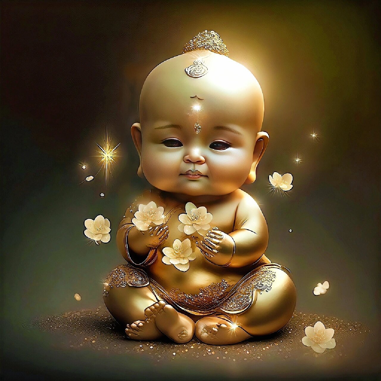 可爱的小佛 【祈福】见佛好运,保佑平安顺遂,逢凶化吉,遇难成祥,诸事