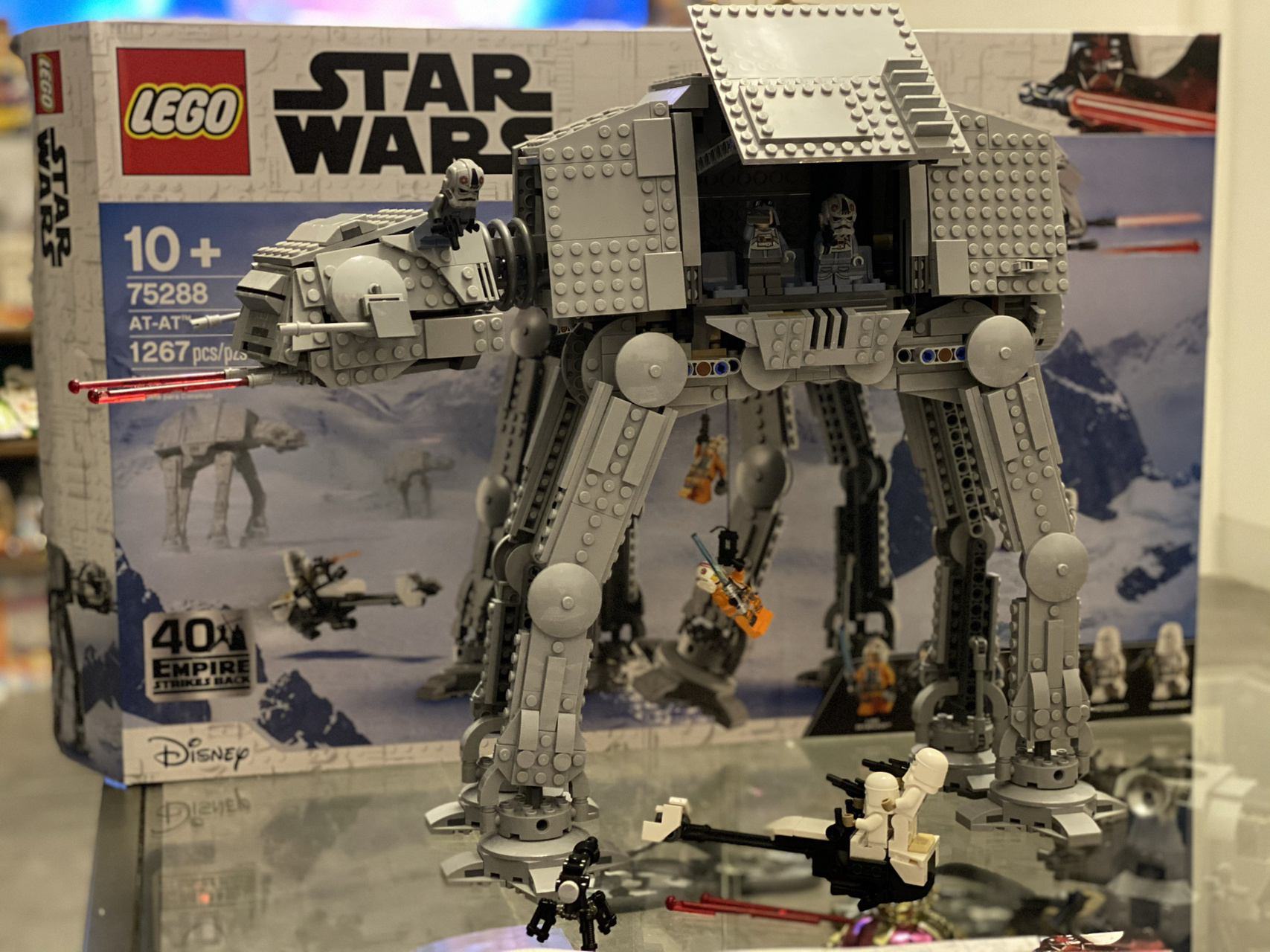 乐高75288 帝国at-at步行机甲 #星球大战40周年纪念套装 all terrains