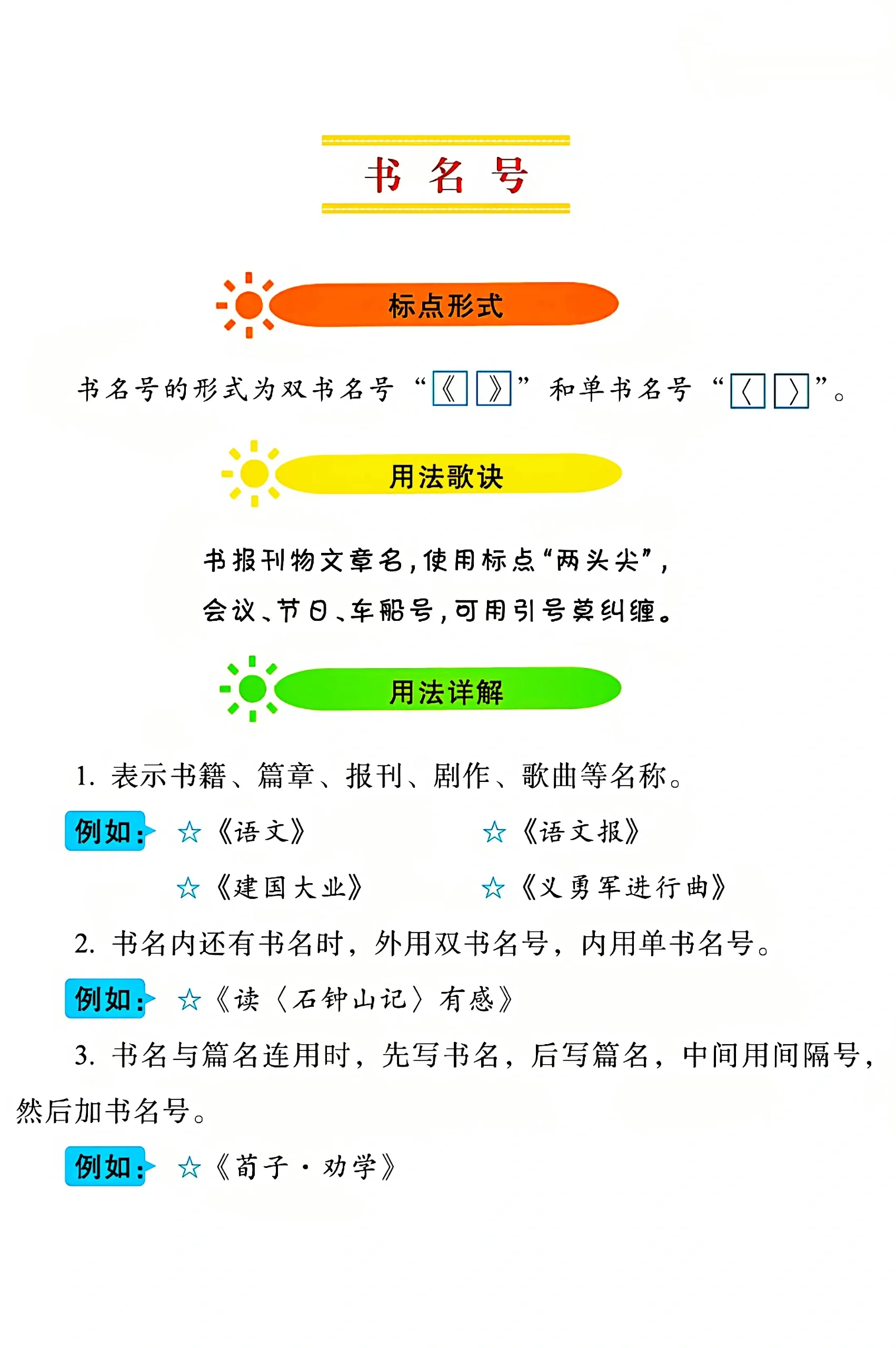 标点符号的运用