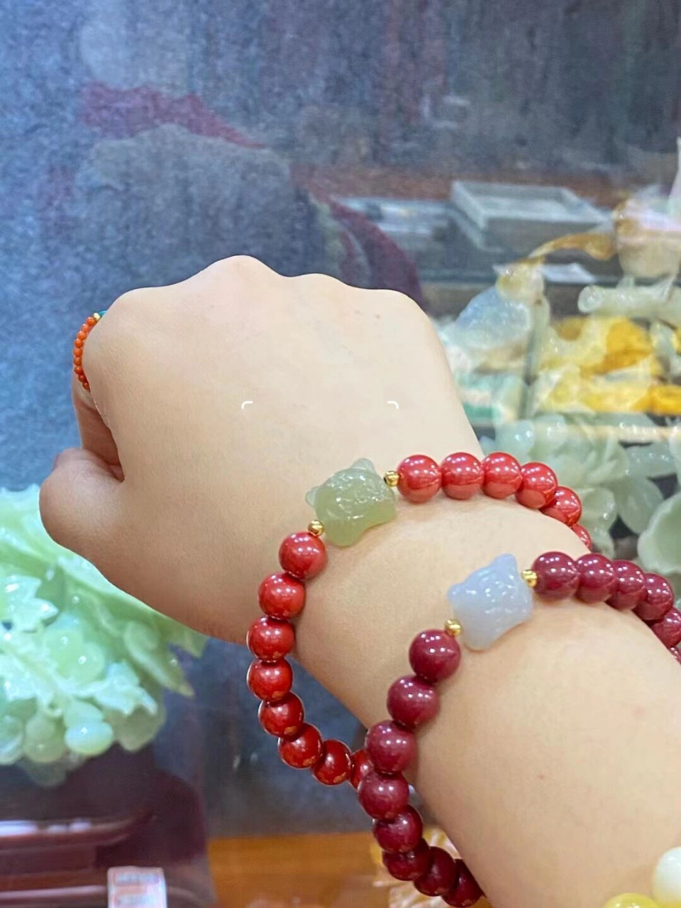 朱砂|帝王砂,紫金砂颜色对比.