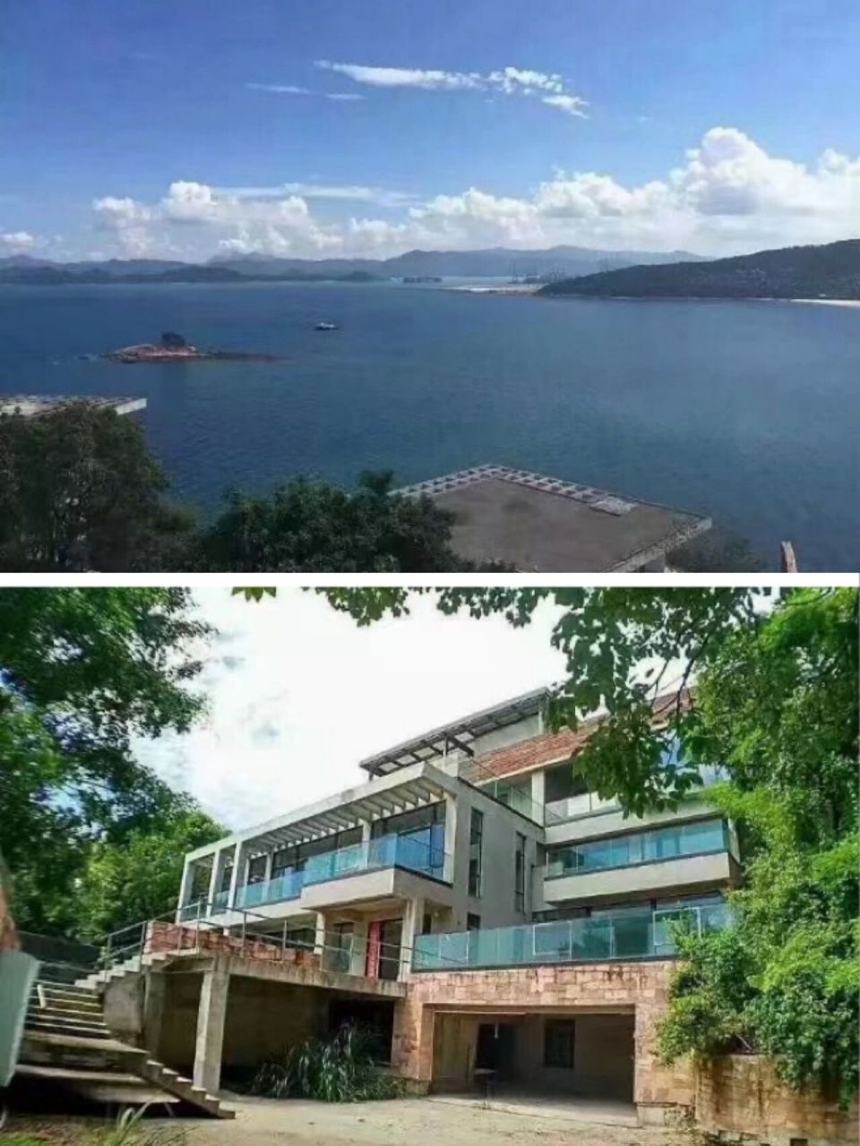 深圳顶级海景别墅万科天琴湾降价3000万急售 天地入境,心归天琴 自带