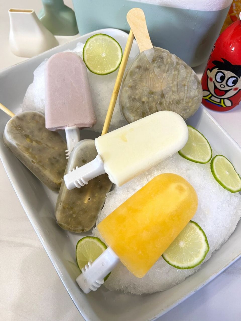 棒冰-妥妥的夏日标配 周末在家就可以做的绿豆棒冰一次成功,甜度可以