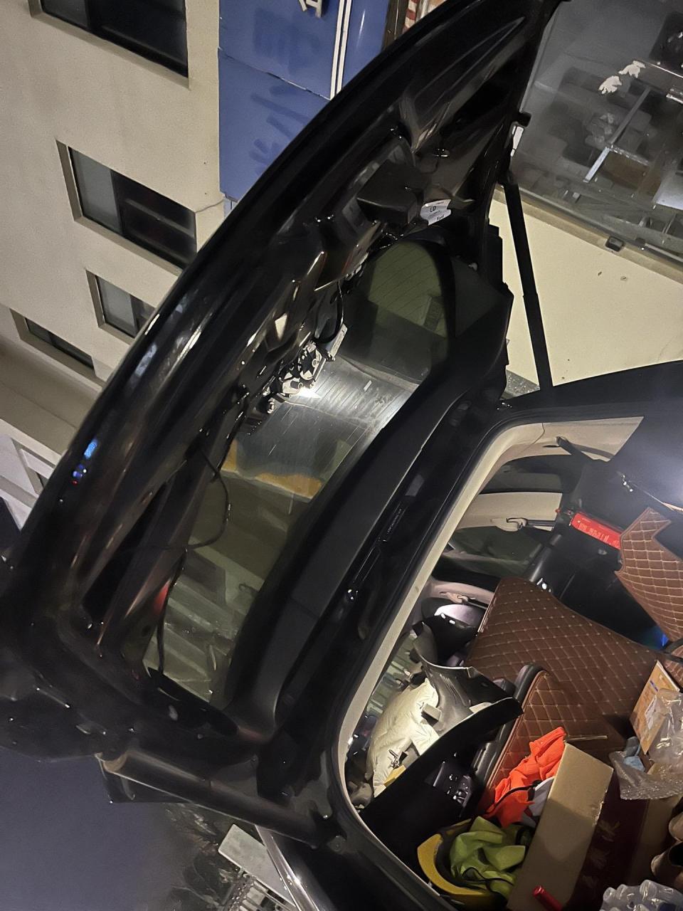 福特锐界!后备箱打不开!时好时坏!更换电吸门锁