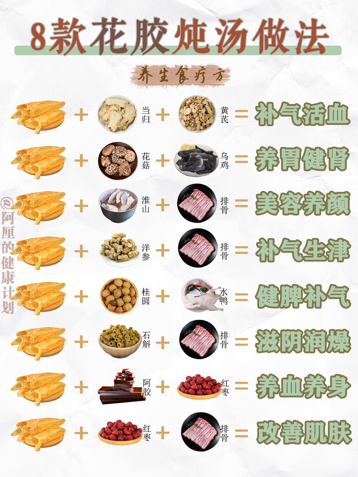 8款花胶炖汤食谱73好吃又滋补97全家都爱