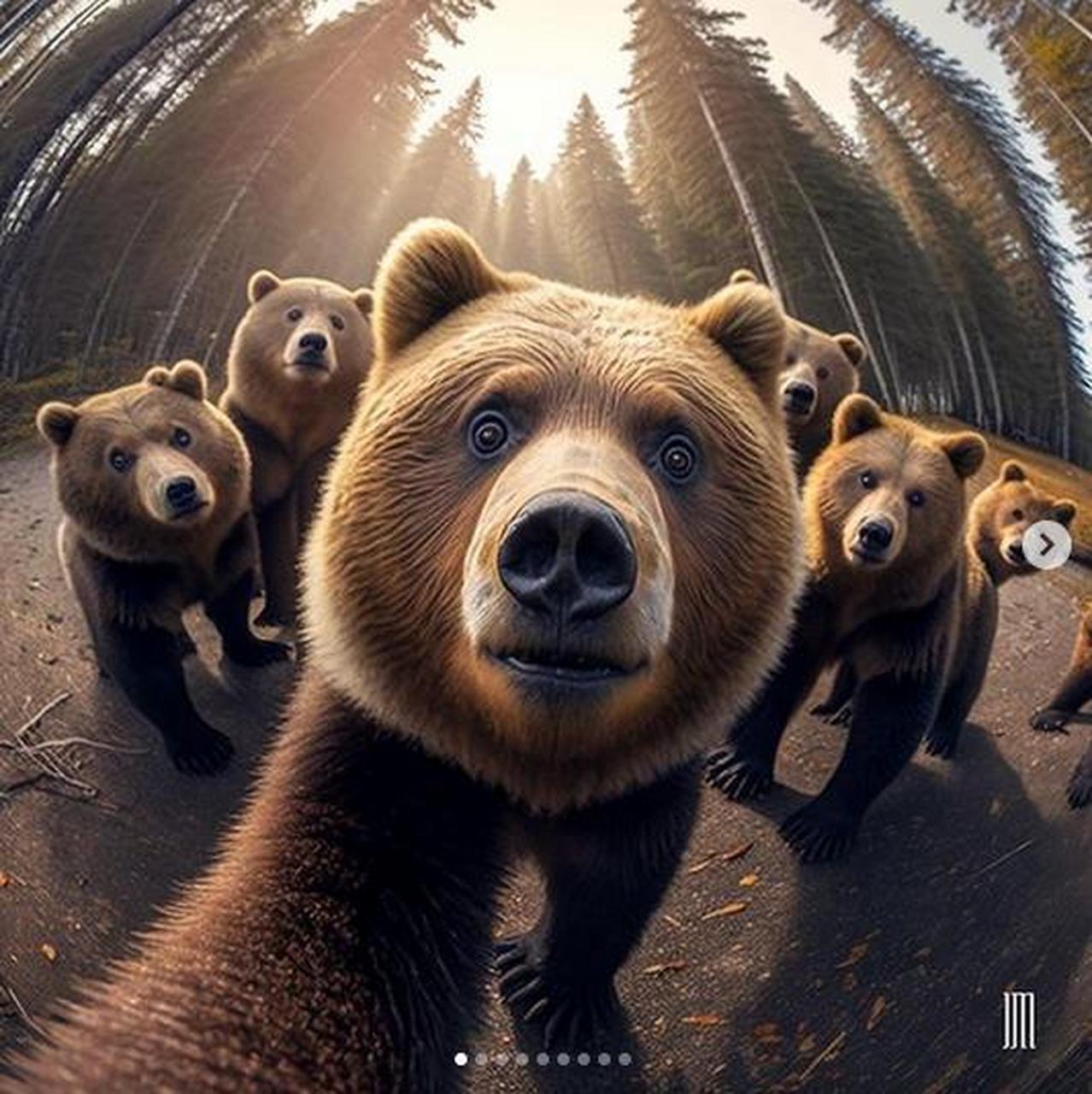 艺术家使用 ai 生成动物自拍照片,结果让互联网震惊.