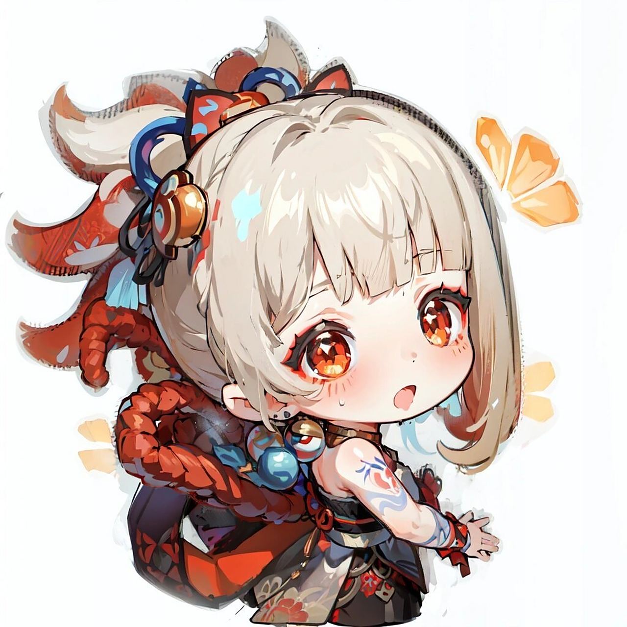 原神头像系列:宵宫 第二弹,火花一般的女孩子太可爱辣