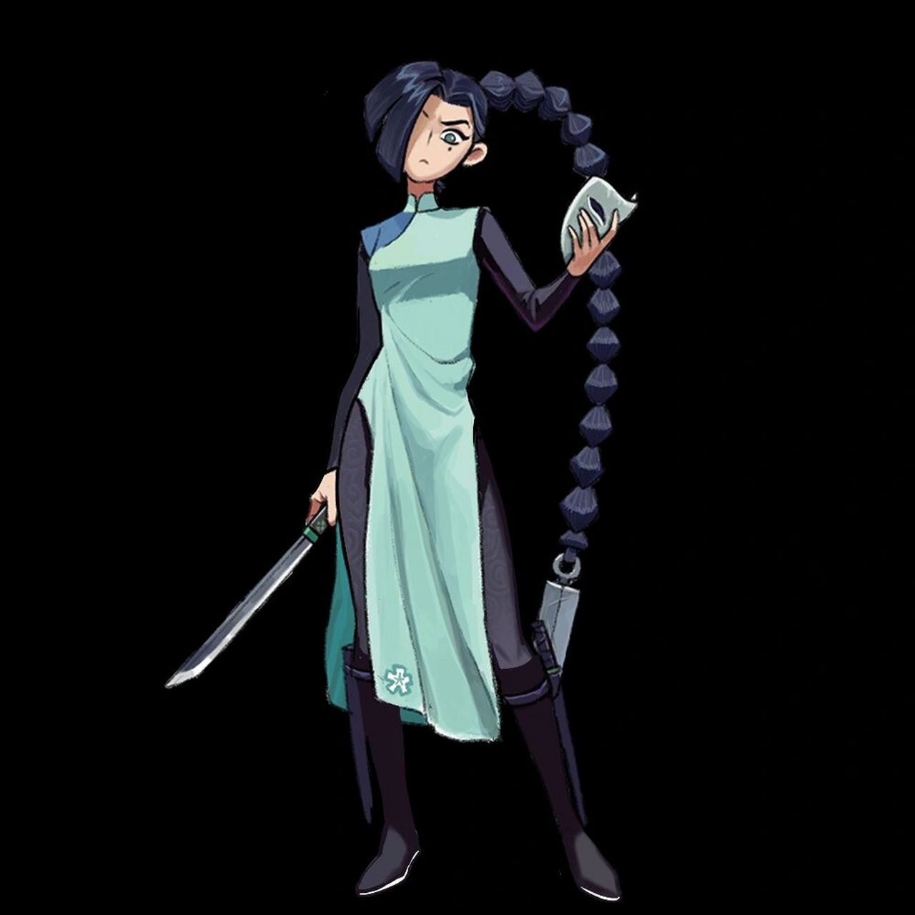 梅花十三头像 外加一个q版的梅花十三