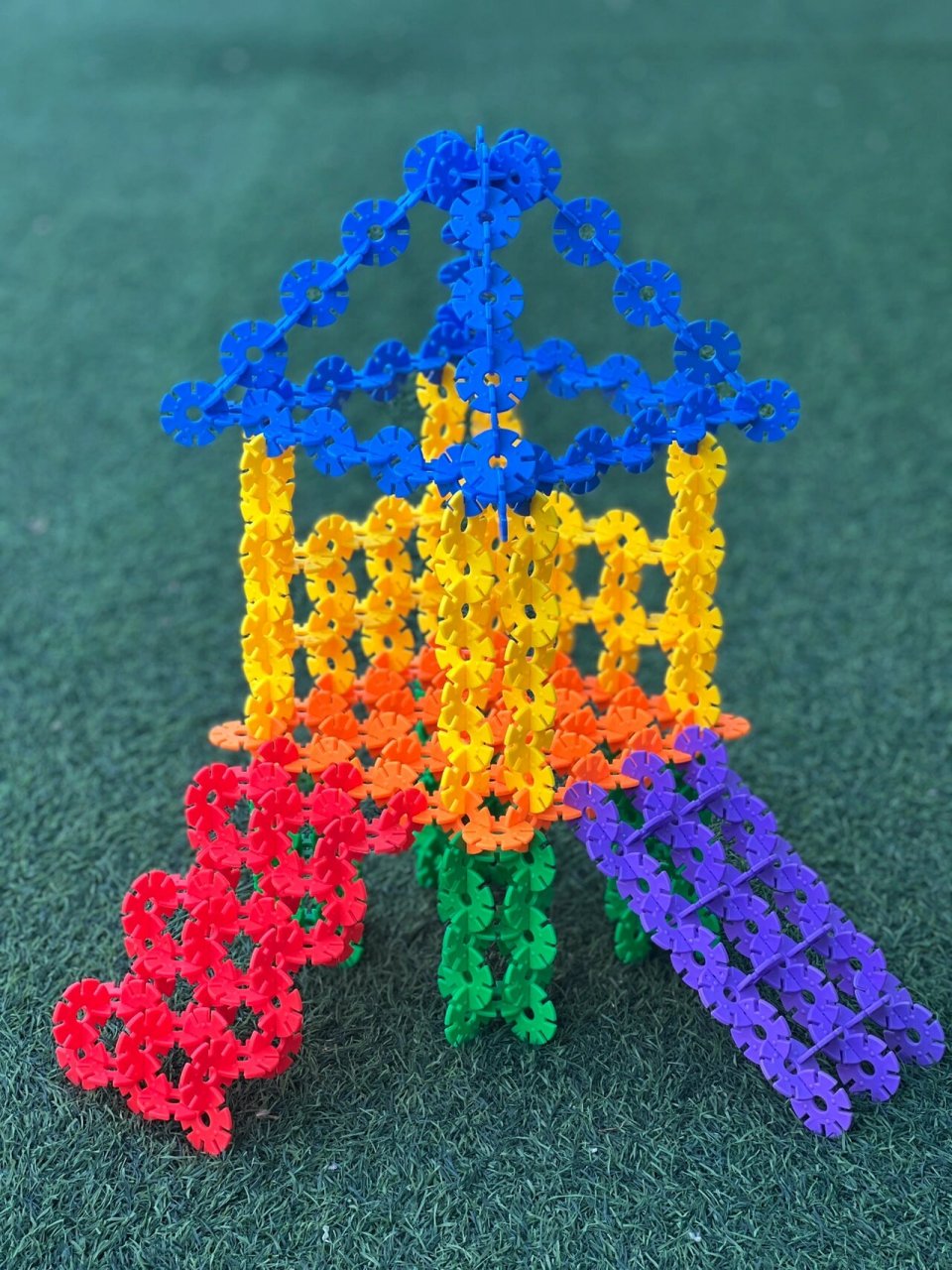 雪花片拼插——开心游乐园