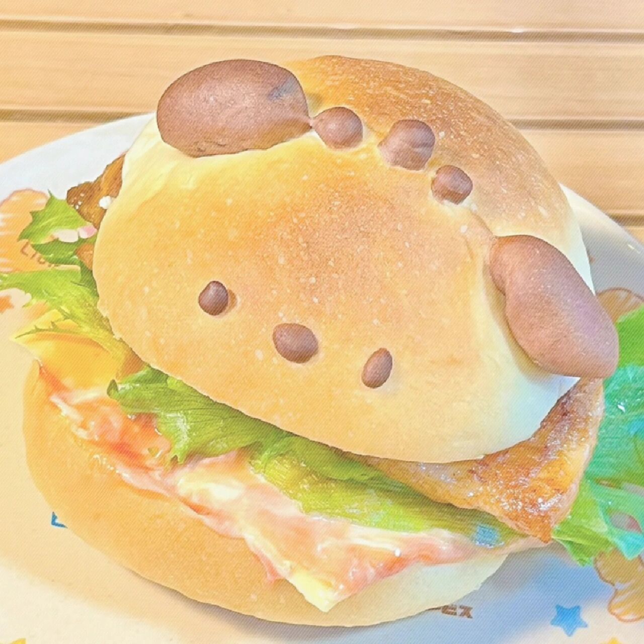 ins三丽鸥美食背景图