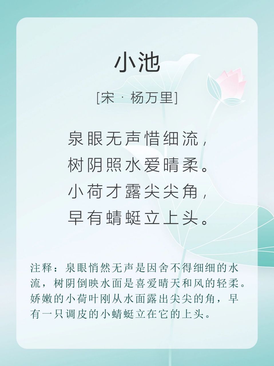 关于荷花03的九首古诗词|要收藏啦