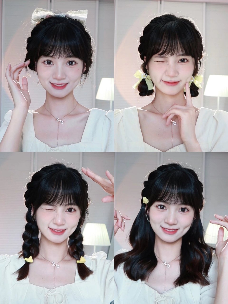 36款简单甜妹编发|蓬松显脸小～回头率爆啦93 给我上半年扎的发型做