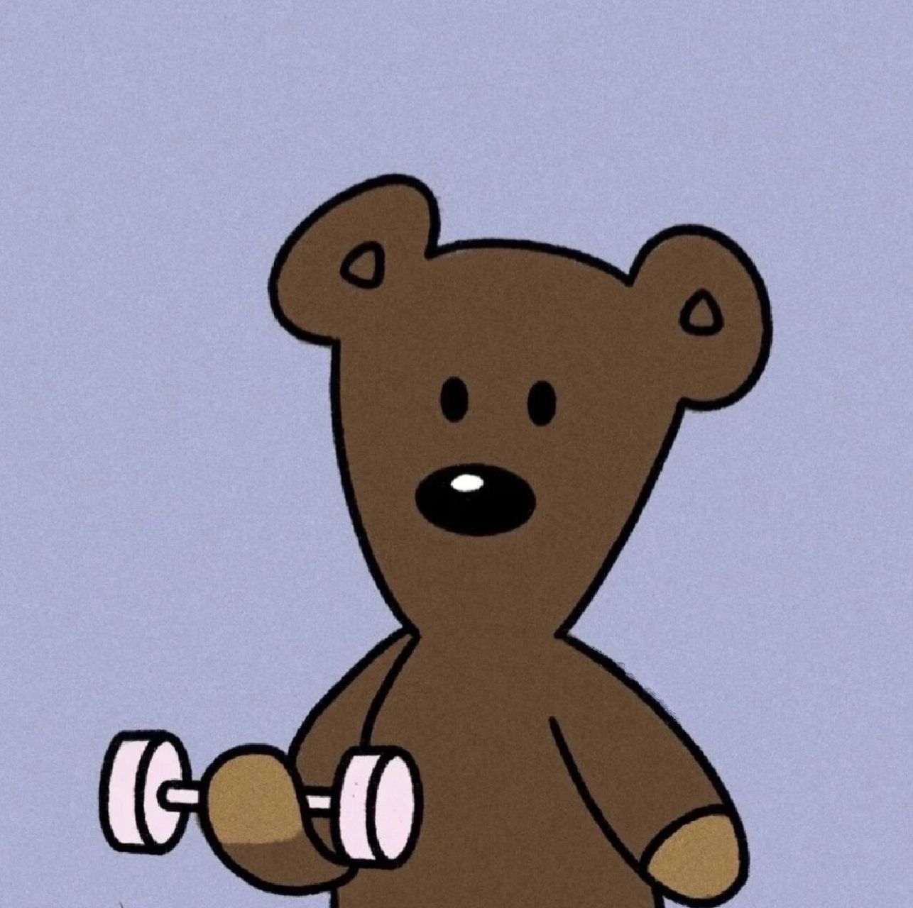 泰迪熊卡通头像图片