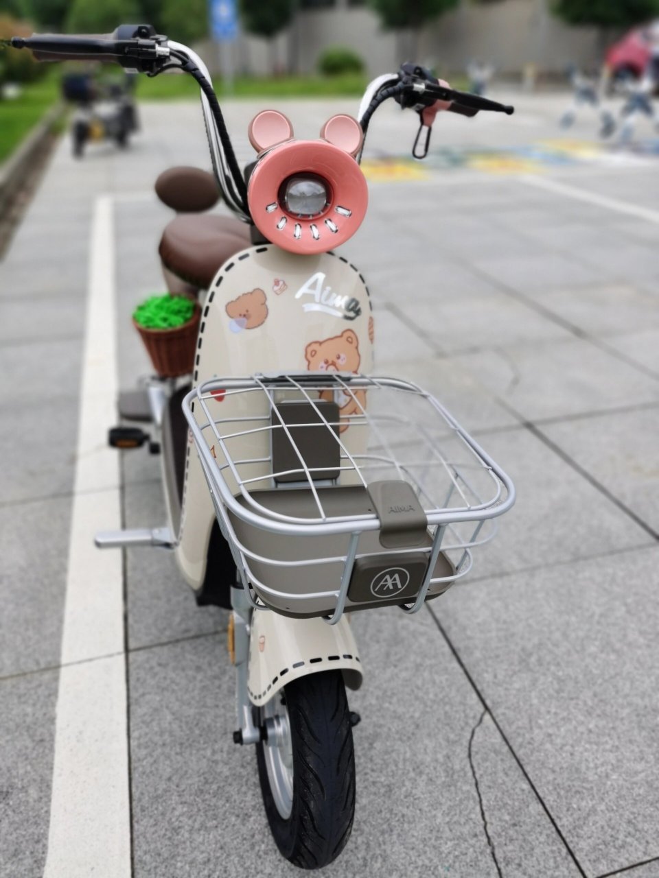 爱玛电动车爱玛小熊攻略  48/23石墨烯电池 爱玛小熊我买的是48/23