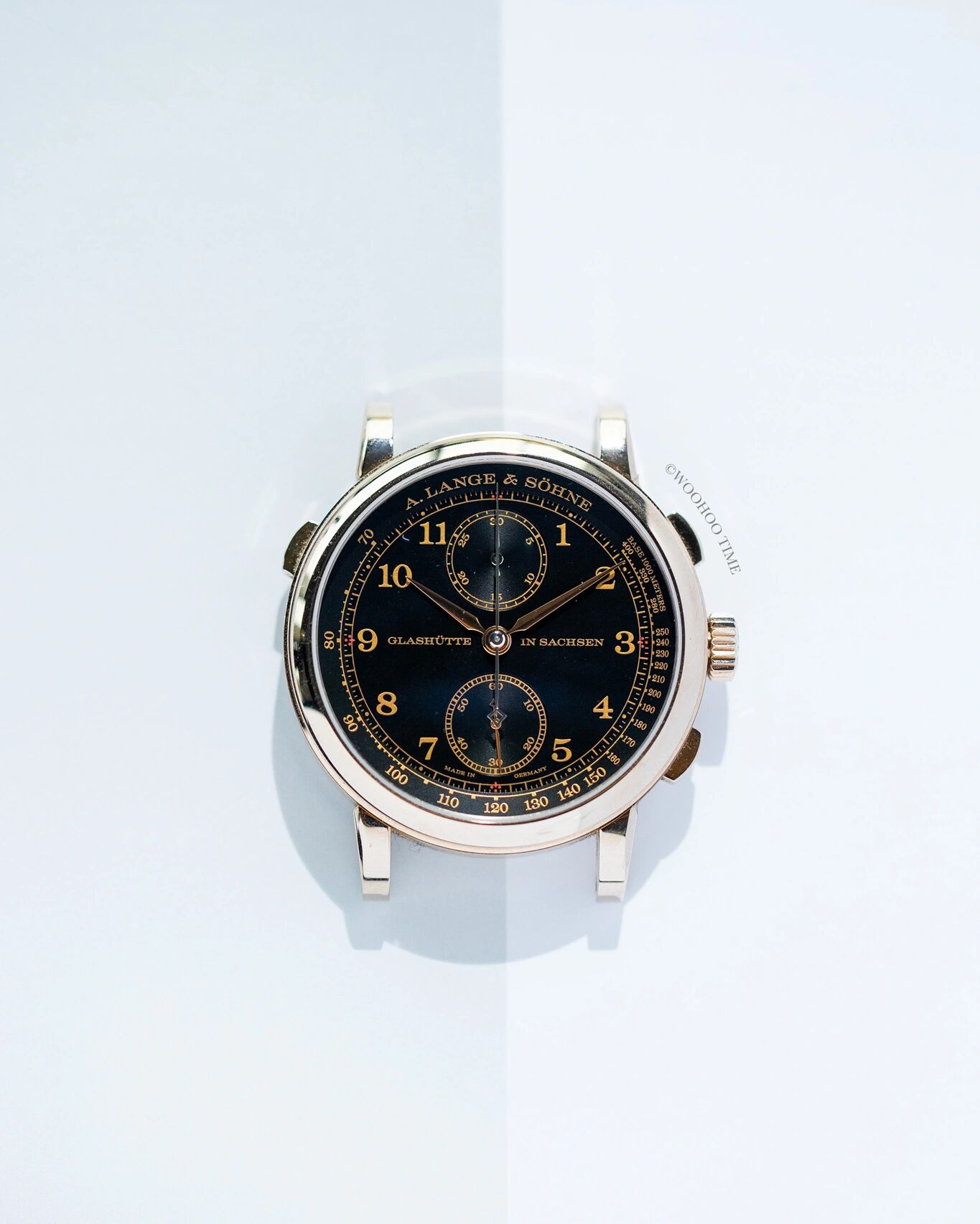 怀表气质 哥特风格 限量百枚朗格1815蜂蜜金