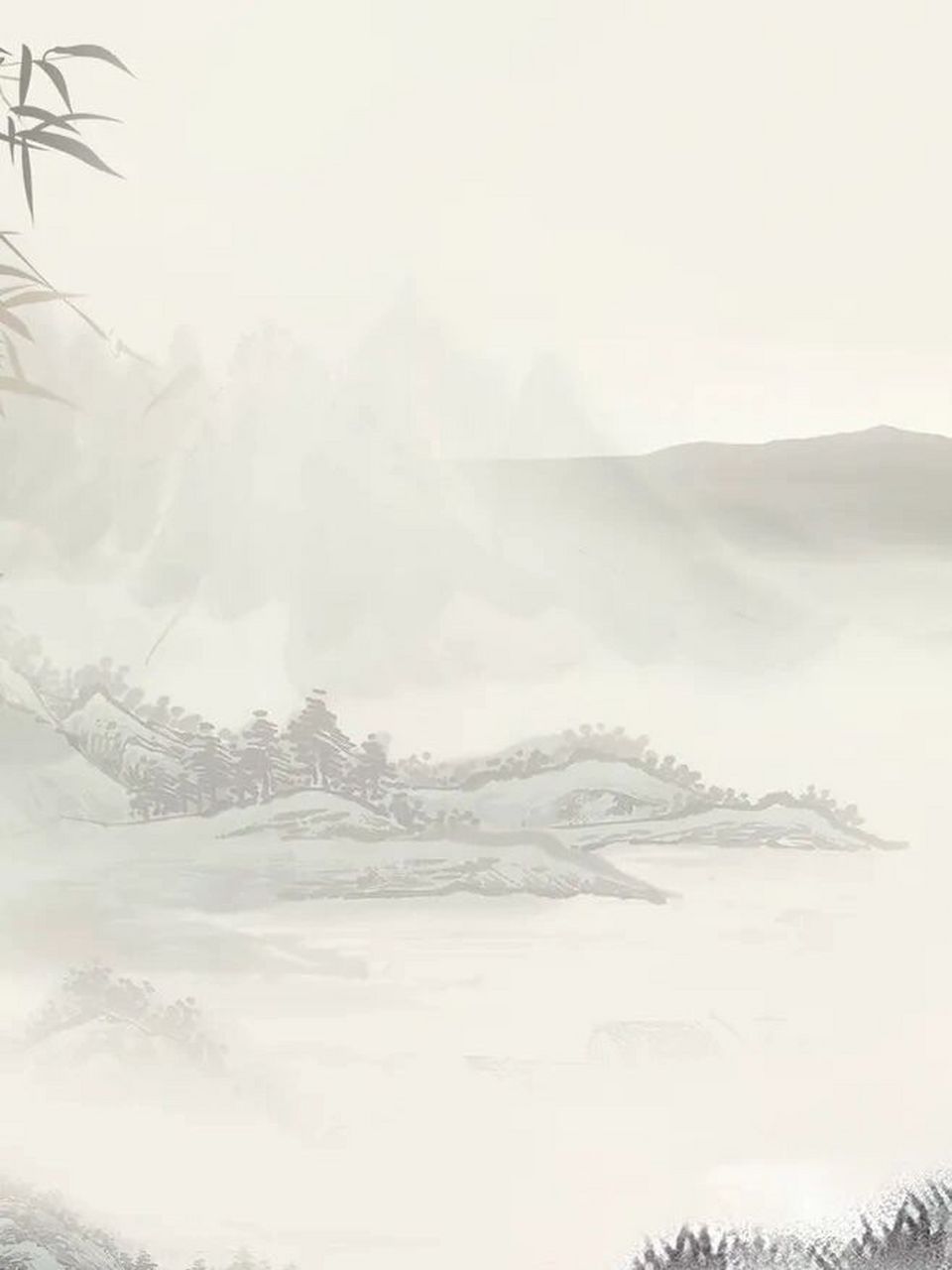 古风背景 朋友圈文案素材底图