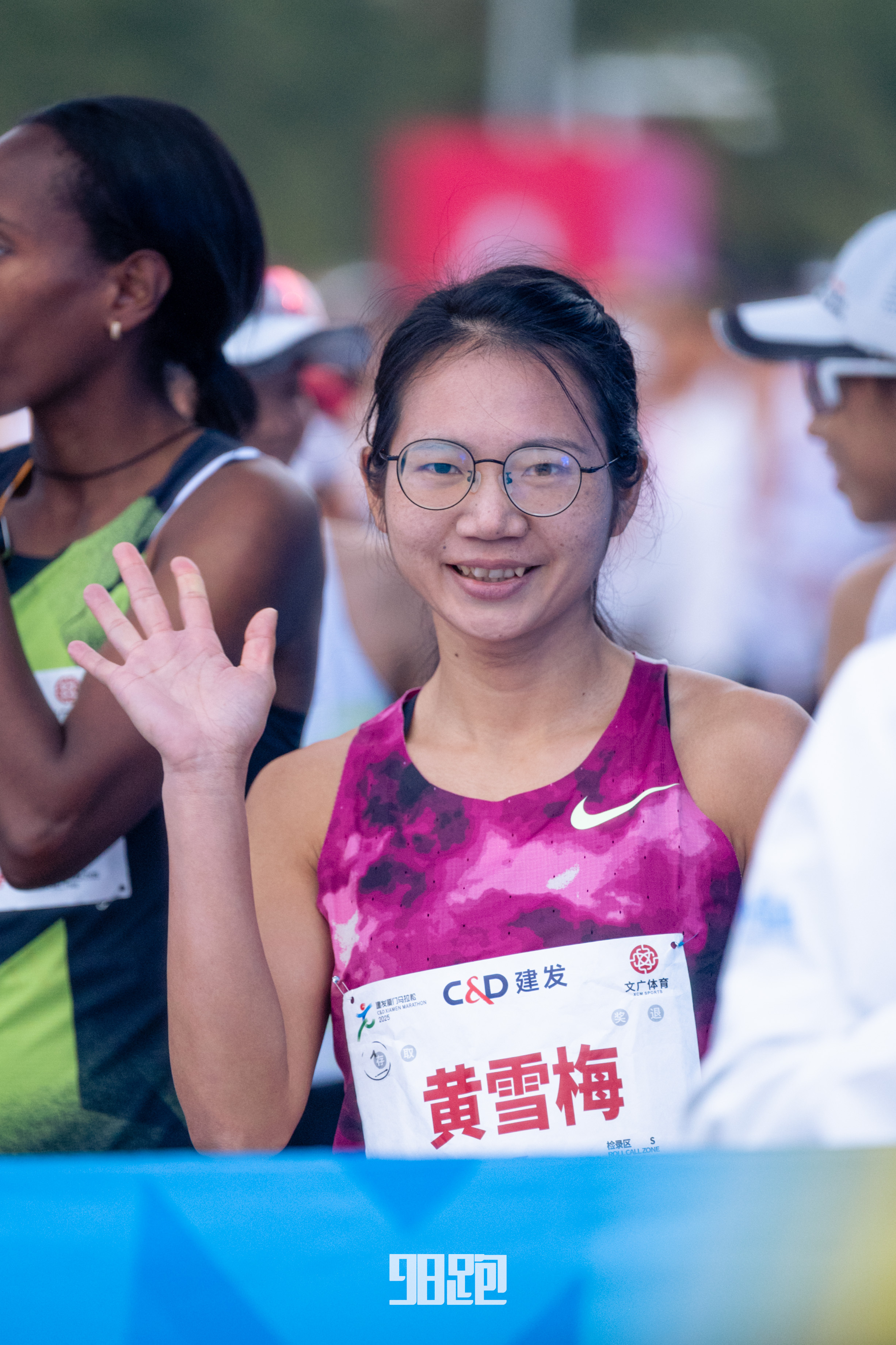 2025厦门马拉松鸣枪起跑# 发令枪之前