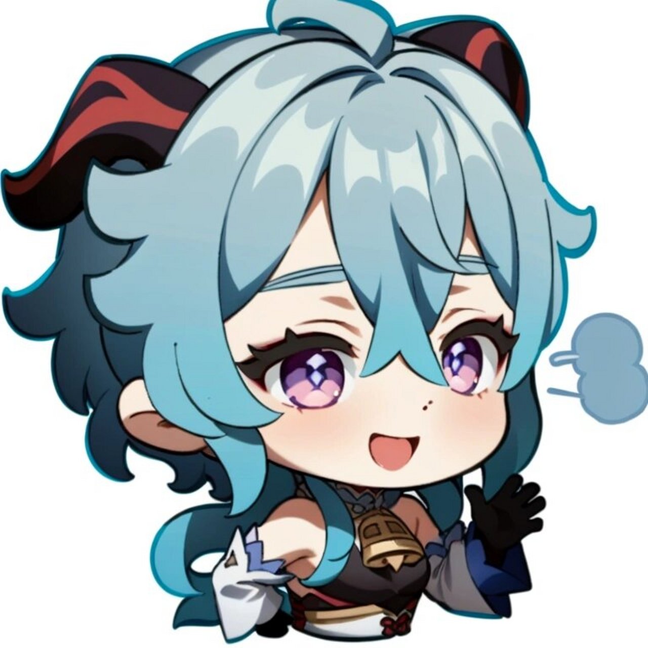 原神q版头像37:甘雨