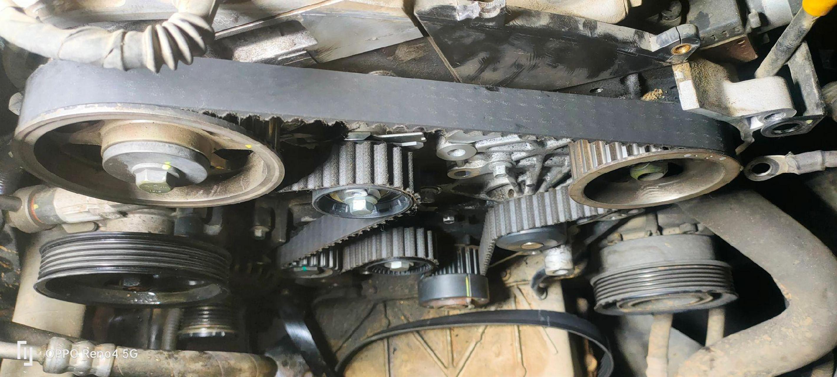 长城4d20b发动机更换正时套餐完工