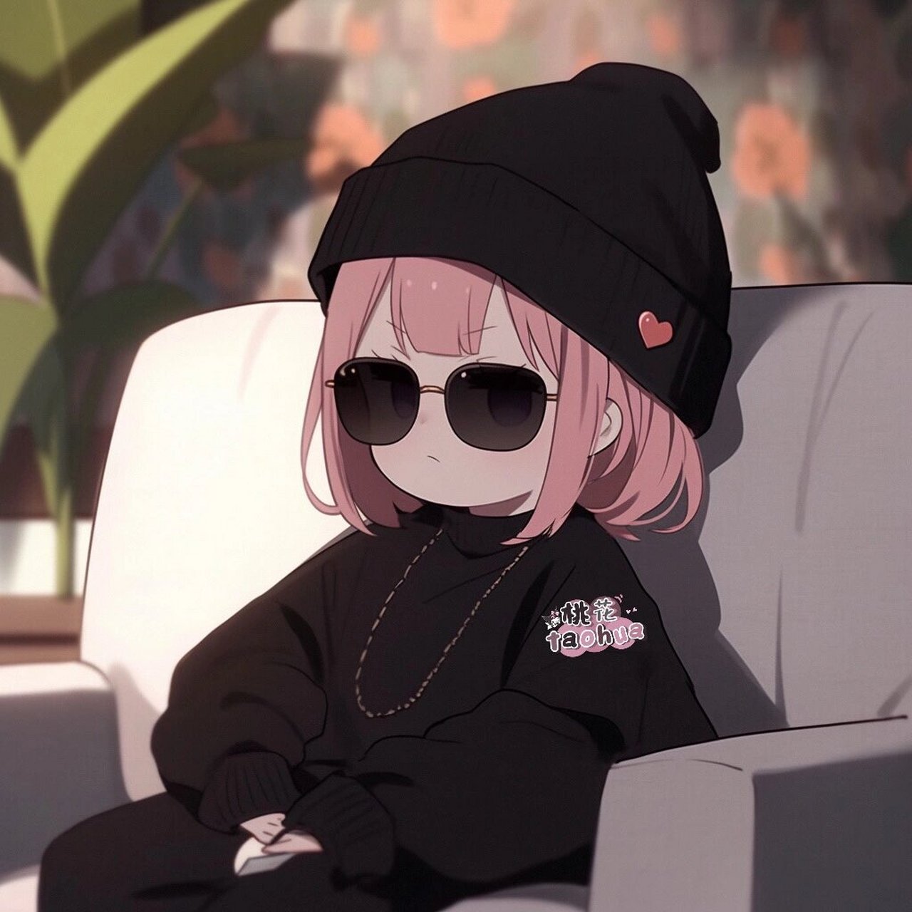 甜酷·不明显情头|情侣头像