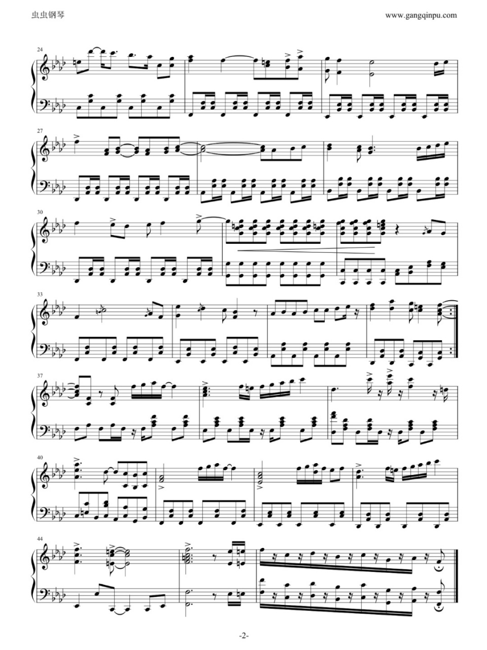 《名侦探柯南》主题曲,如果有你在,五线谱 最近刚看完最新的剧场版