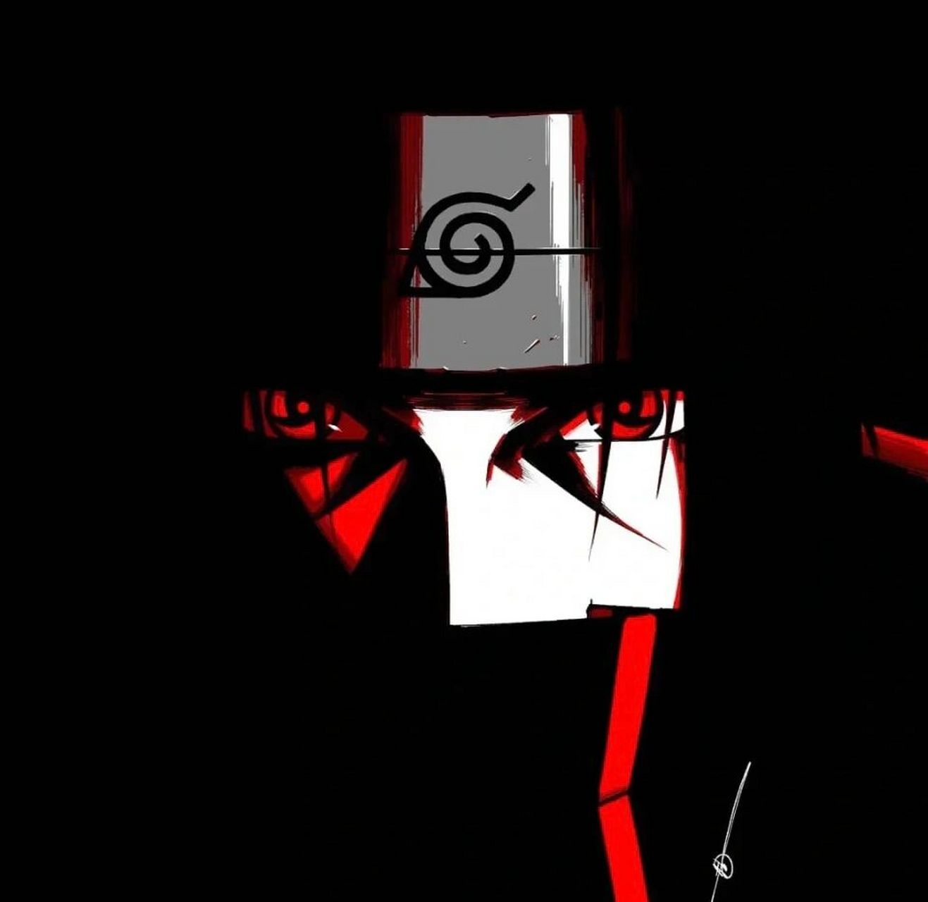 火影忍者黑白头像 需要的私聊