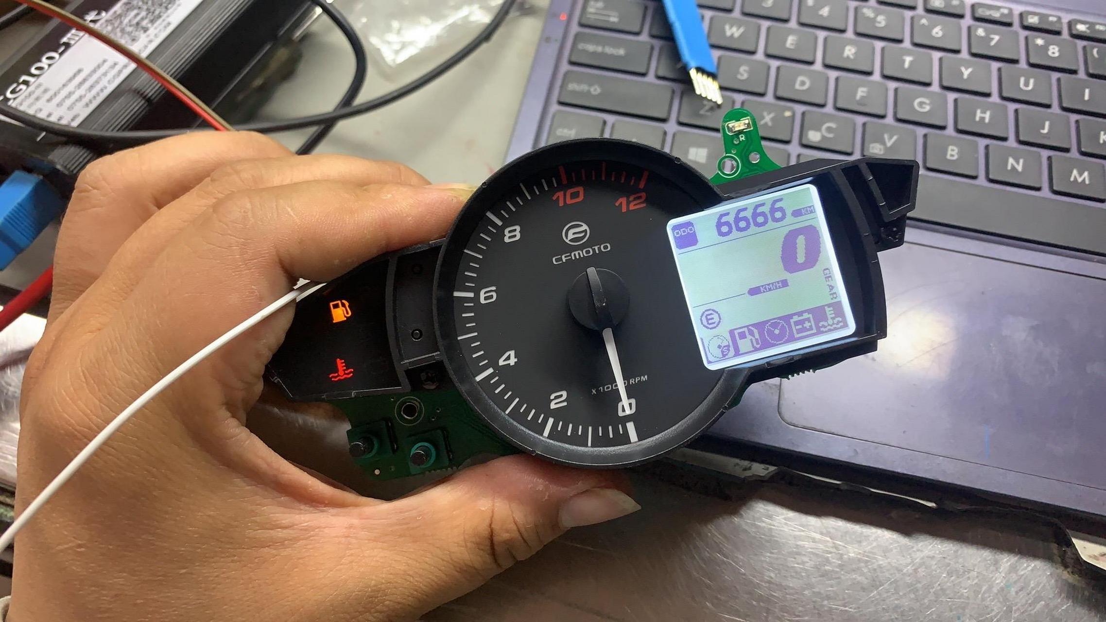 春风nk150仪表调表修复 郑州摩托车.