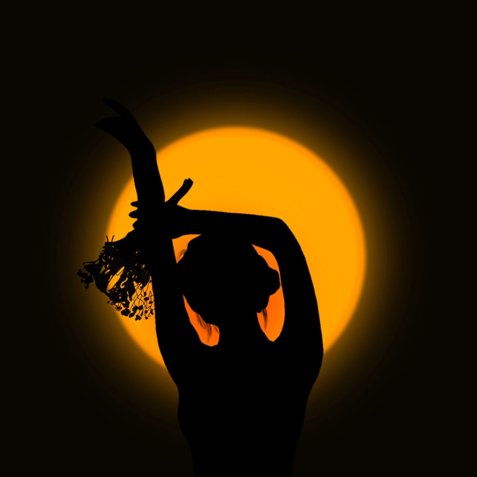 美翻了,剪影头像