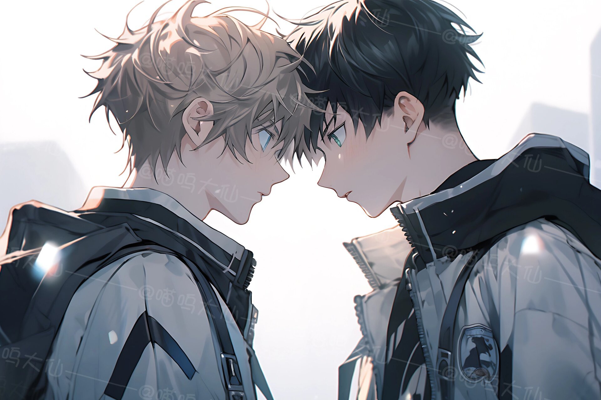 两个男孩子|兄弟情头|双男主 专辑:两个男孩子 取图方式:7791