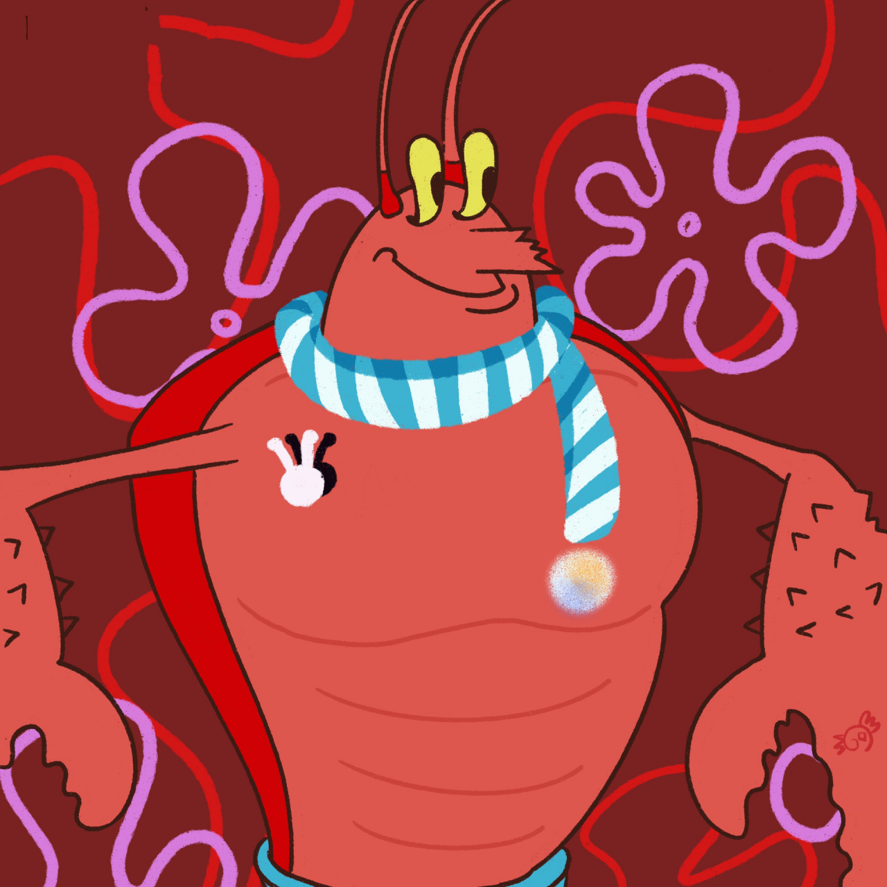 海绵宝宝新春新头像 02 呼喊的珊迪来了!