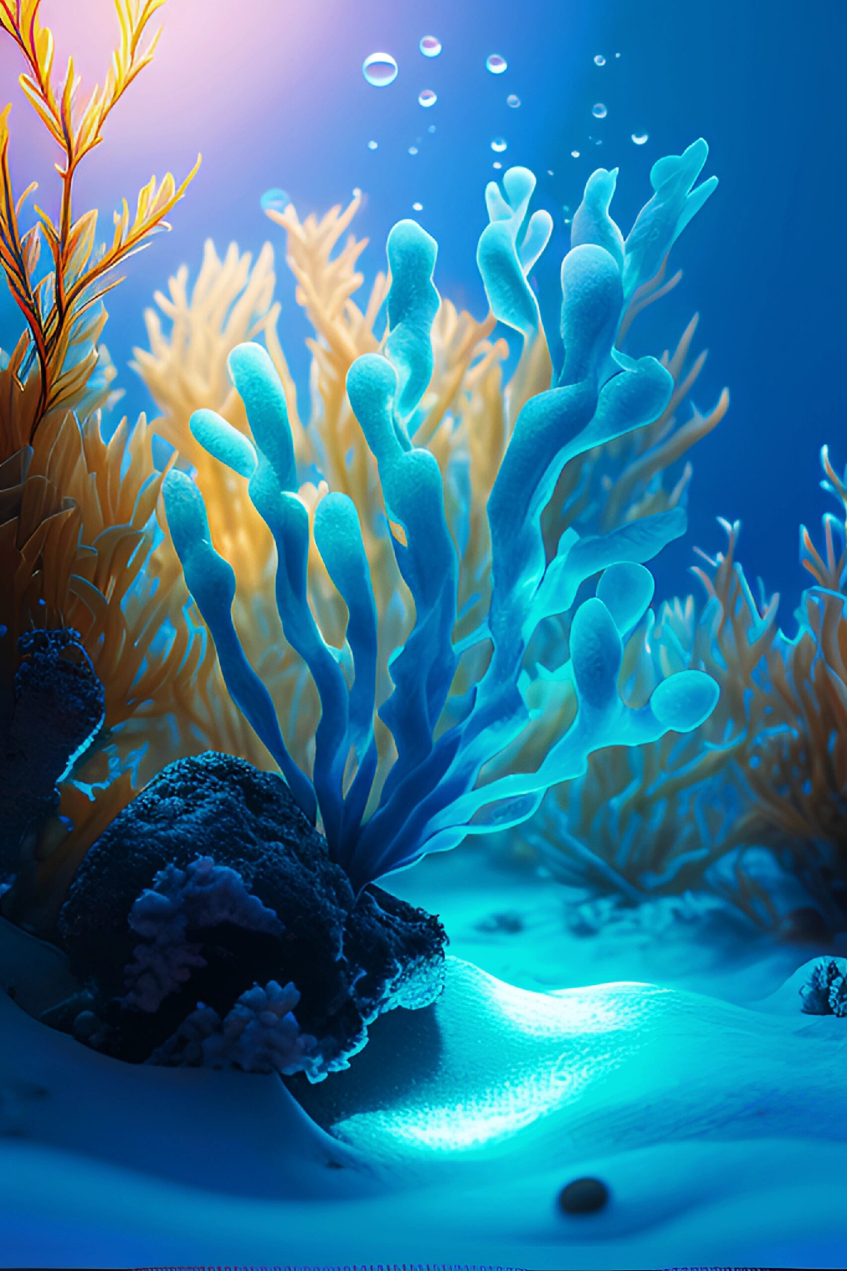 见过这么美丽的海草吗