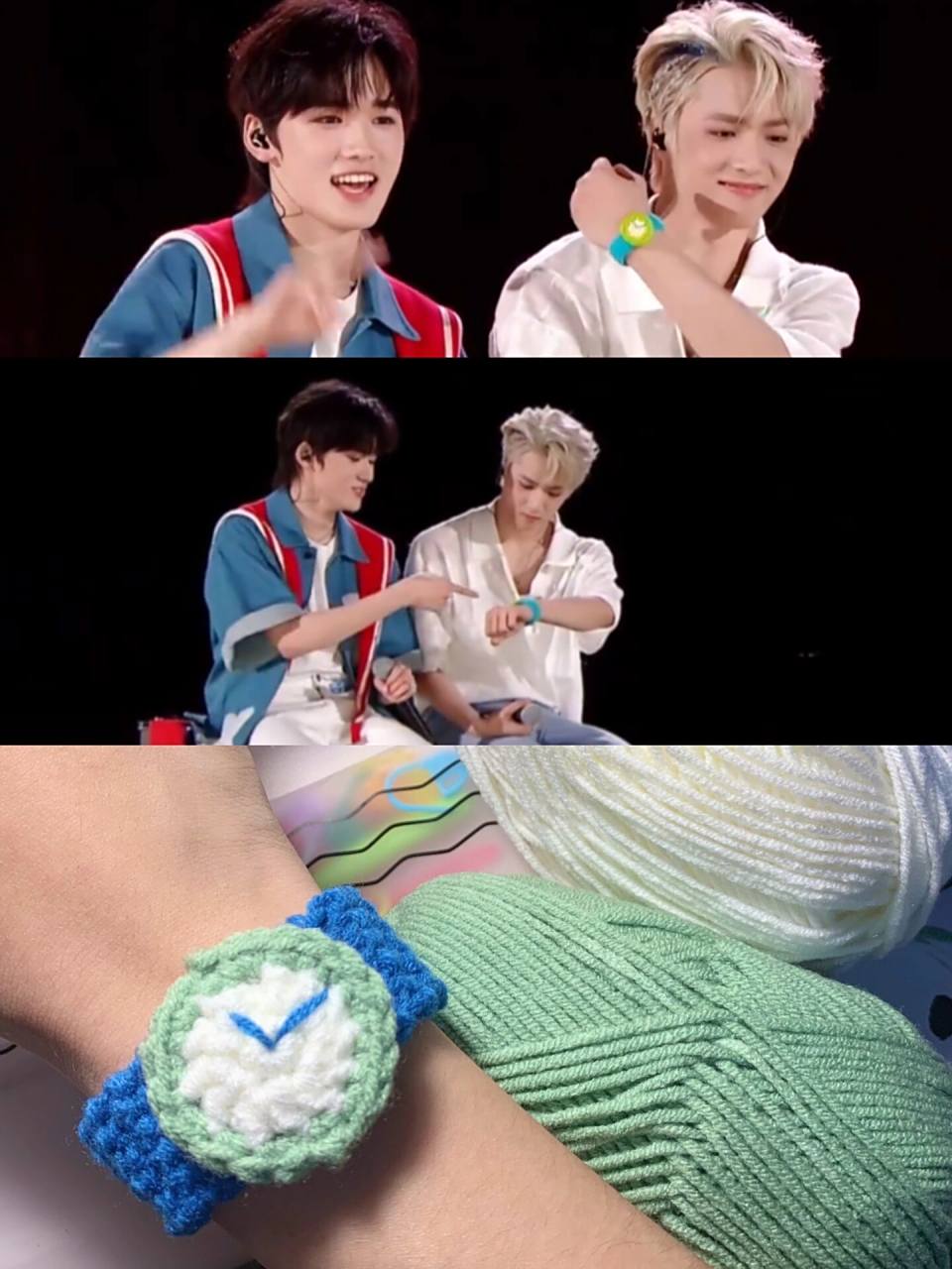 刘耀文炫耀的小手表我也有了(附教程) 这个小手表好可爱,做起来也很