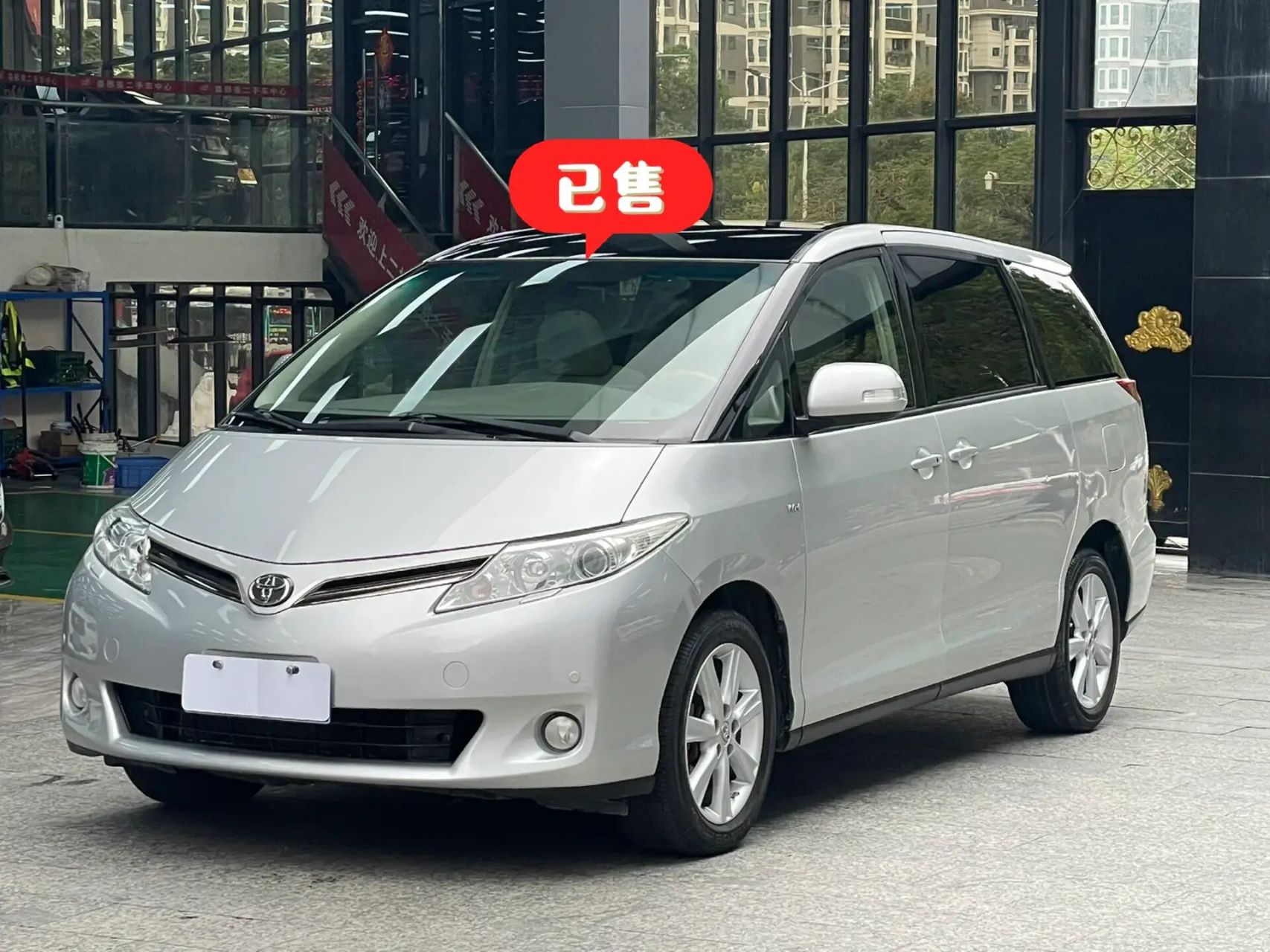 进口丰田,七座大霸王 普瑞维亚 汽车整车 2010年04月份 丰田-大霸王