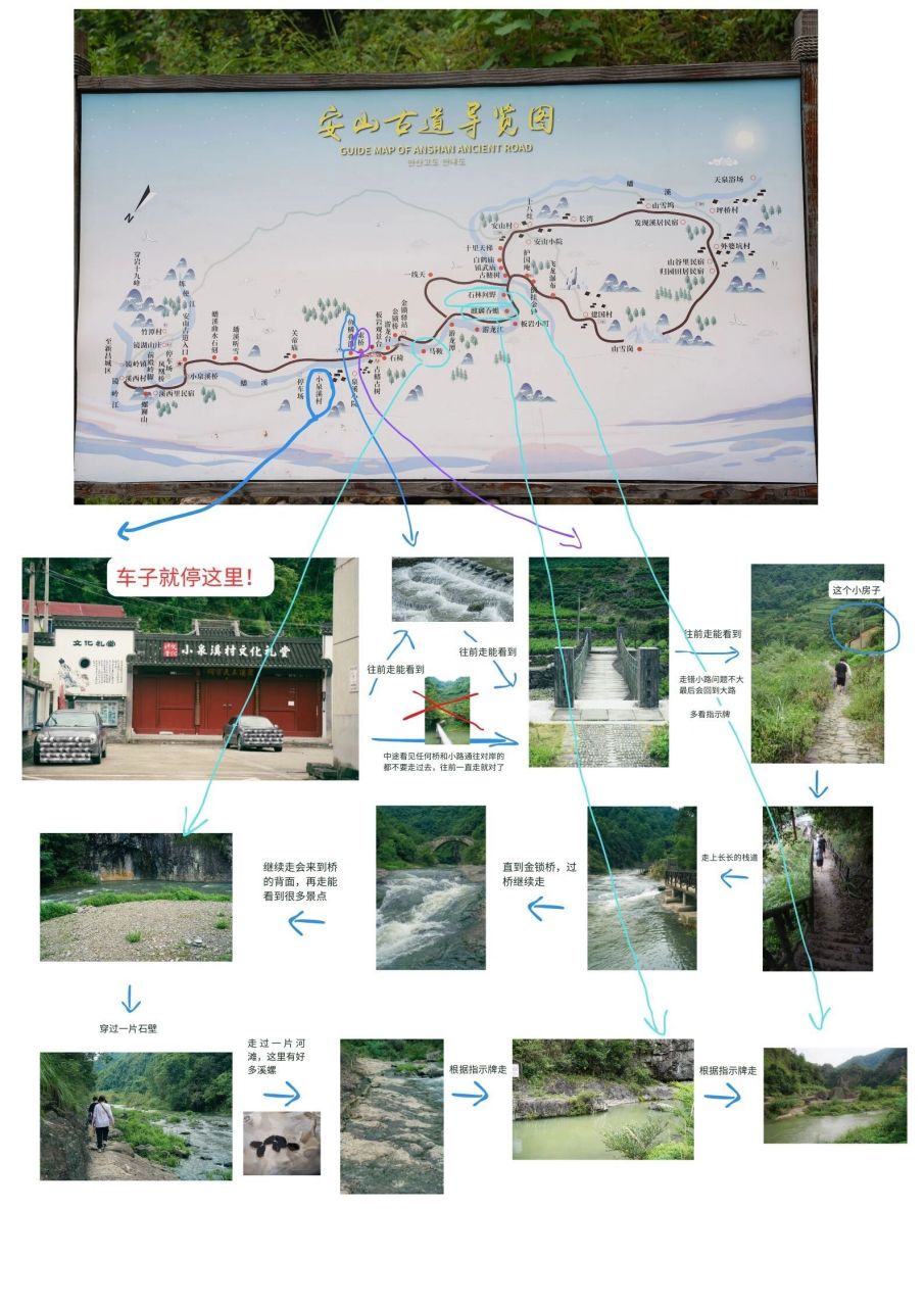 新昌安山古道线路图片