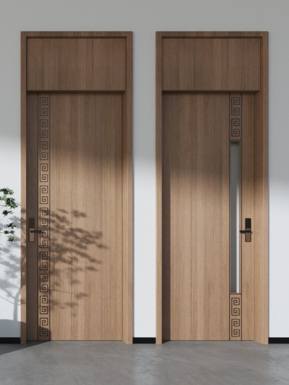 木门|天然木皮～科技木皮|工艺解析           首先给大家介绍一下 一