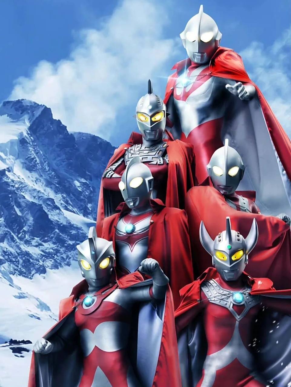 壁纸 | 第一弹:奥特六兄弟!