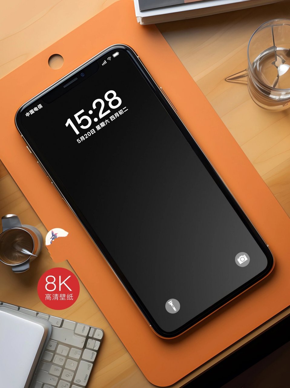 [8k] 简约纯色渐变 暗夜微光 高清系列壁纸  暗夜的灰黑里,绝非一无