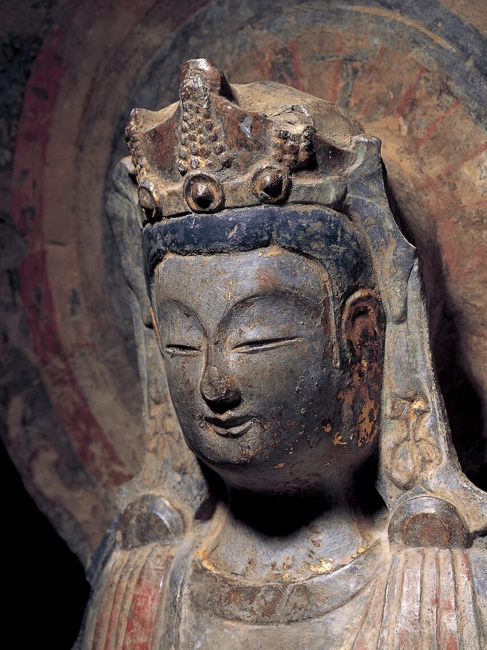 佛教造像赏析 |东魏 背光菩萨立像 题材来源: 菩萨从佛教造像艺术发源