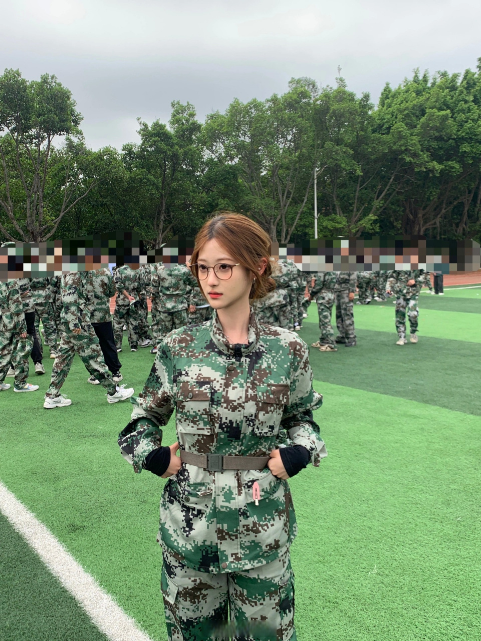 05女大学生军训