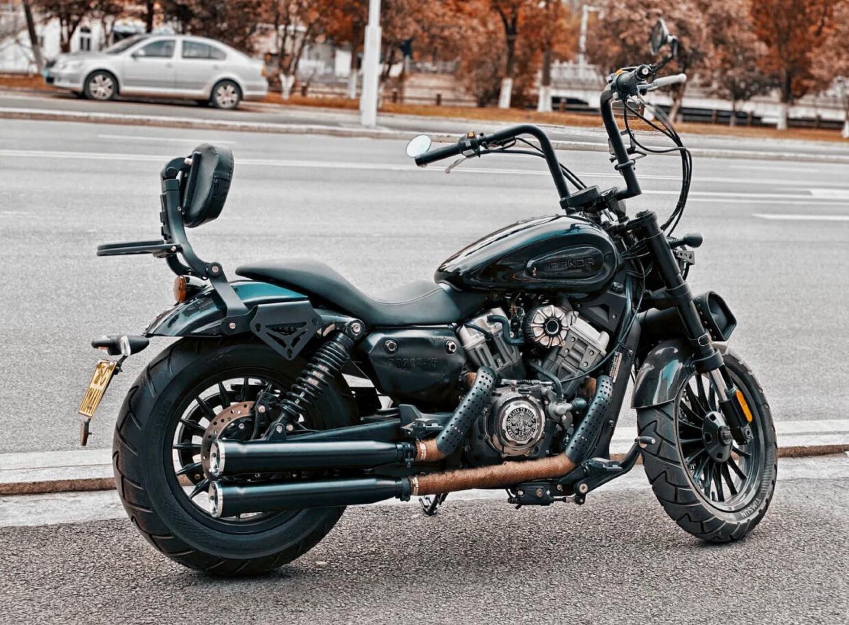 改装大神复古摩托 金吉拉300改装案例图片