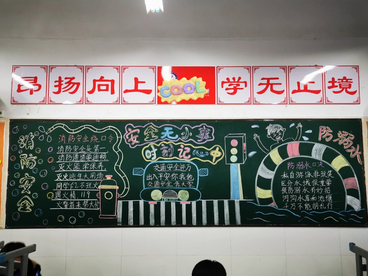 安全主题黑板报