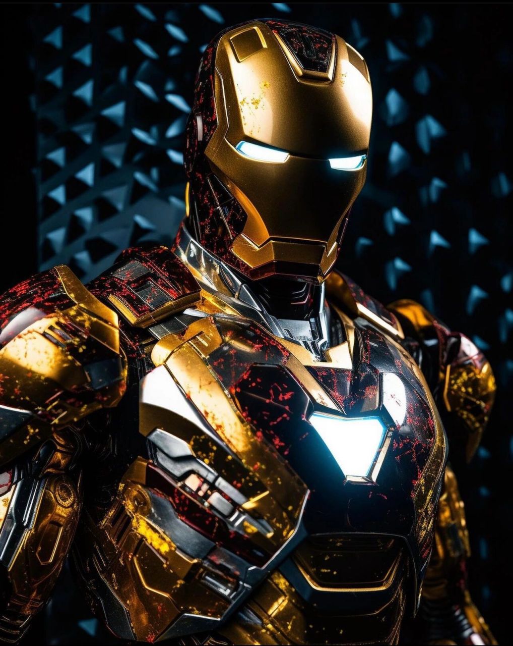 【4k超清壁纸】钢铁侠———金色铁人