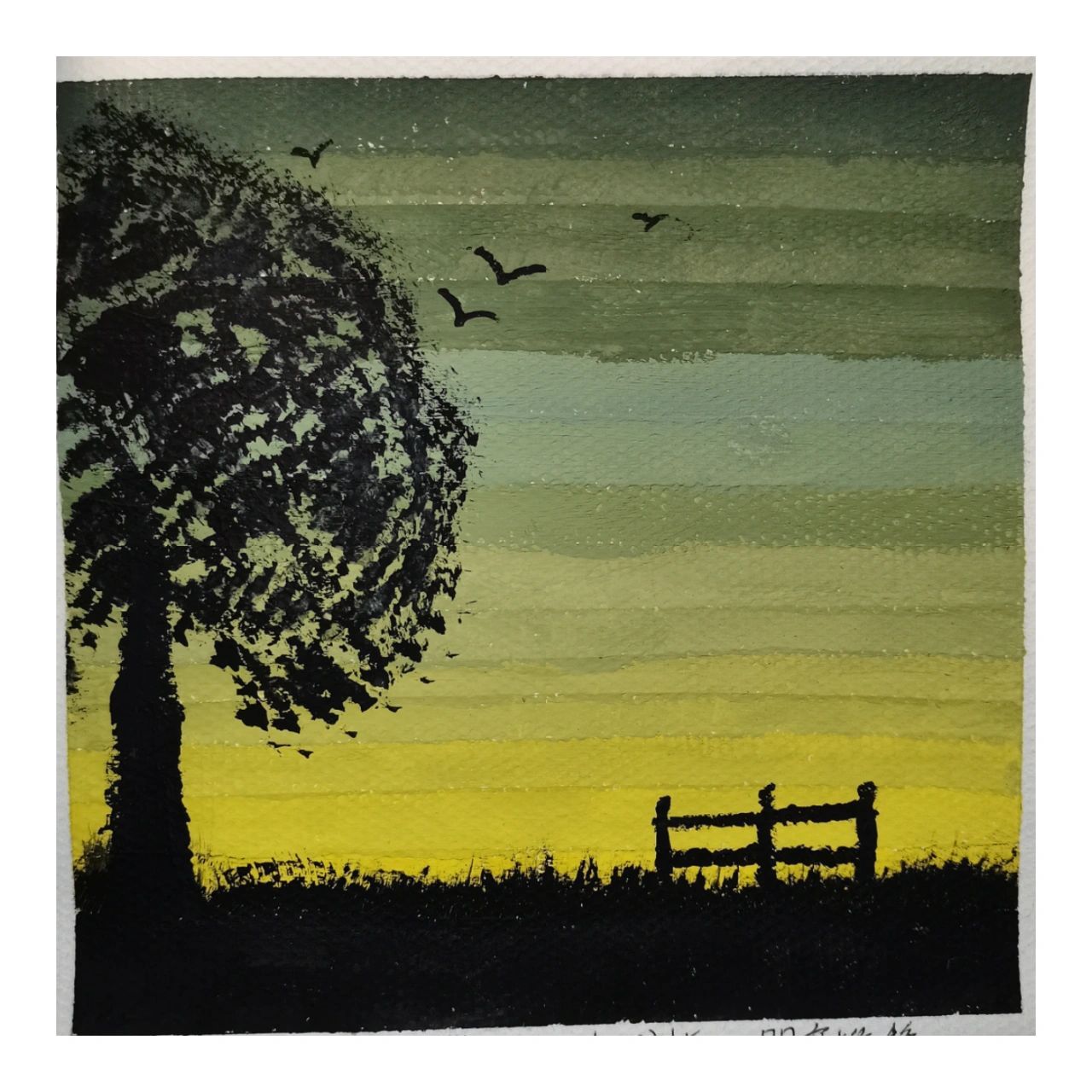 色彩构成 | 纯度推移作业 又是跟着学废的一天