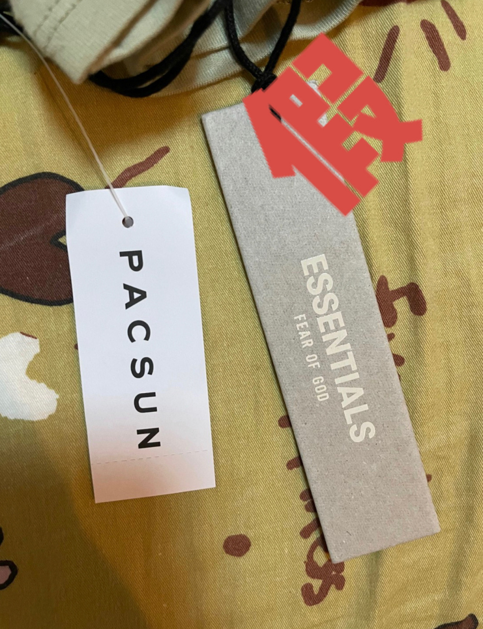 essentials外套真假图片